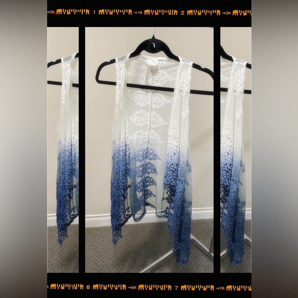 Andree White Lace Overlay